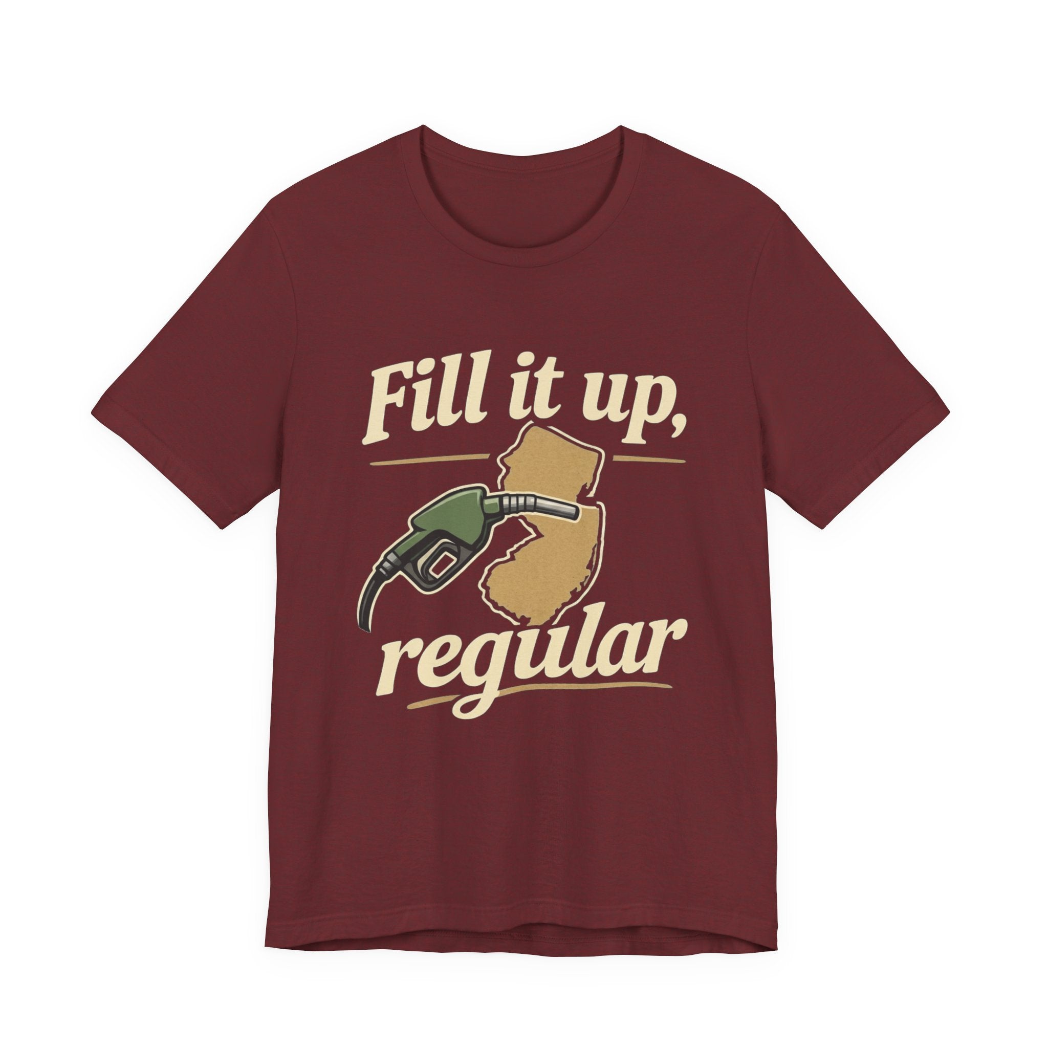 Vintage New Jersey T-Shirt | "Fill It Up Regular" | Jersey Shore Parkway Design