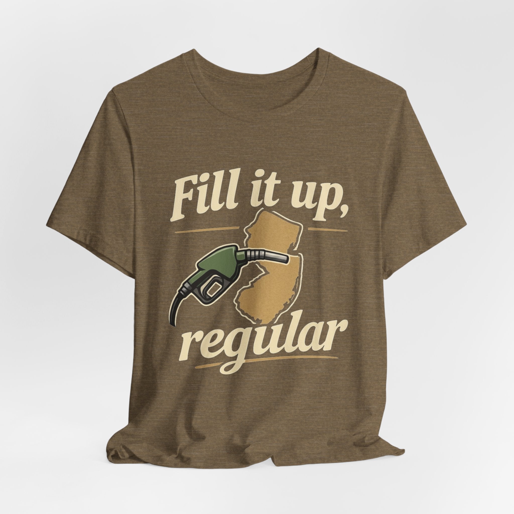 Vintage New Jersey T-Shirt | "Fill It Up Regular" | Jersey Shore Parkway Design