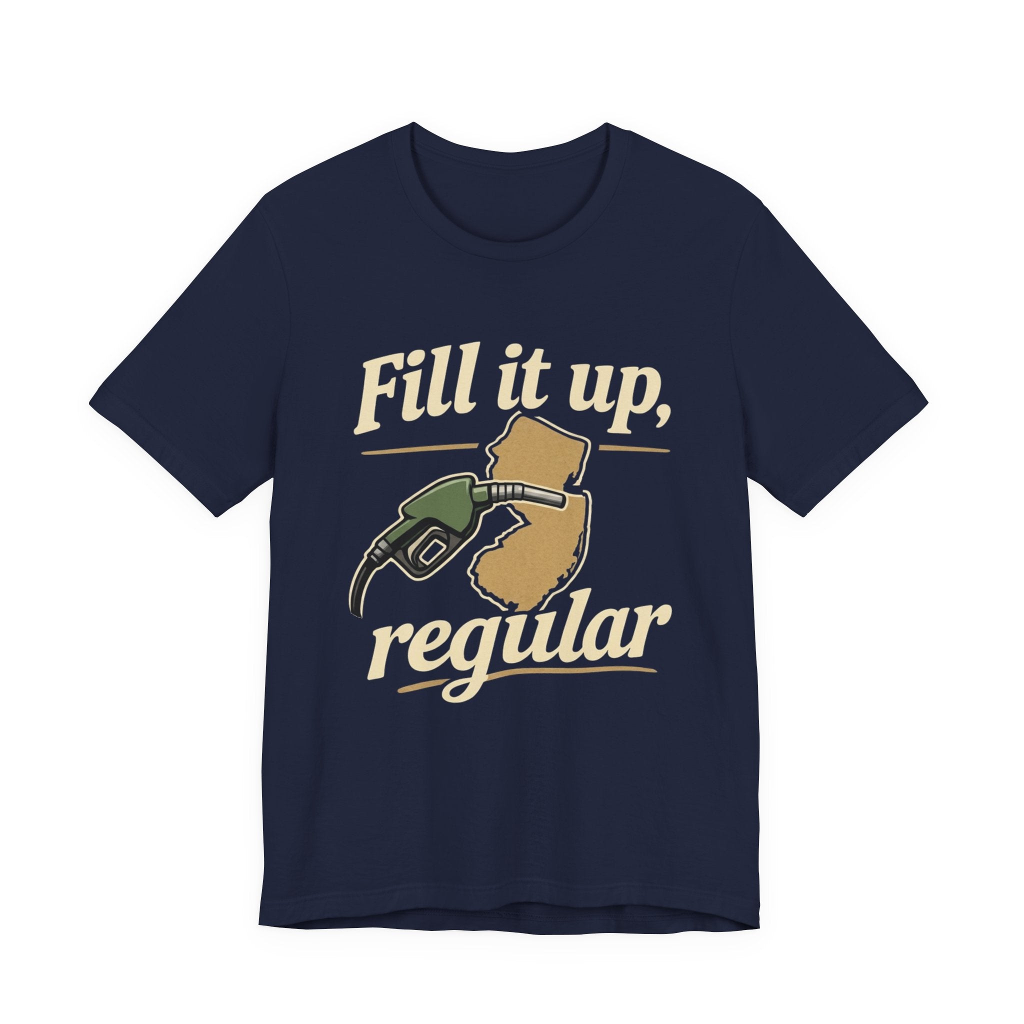 Vintage New Jersey T-Shirt | "Fill It Up Regular" | Jersey Shore Parkway Design